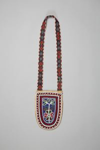 Image of Beaded pocketbook [tobacco or ammunition pouch?]